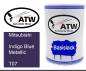 Preview: Mitsubishi, Indigo Blue Metallic, T07: 500ml Lackdose, von ATW Autoteile West.